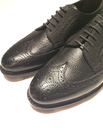 JALAN SRIWIJAYA ( ジャランスリワヤ） 98652 BLACK GRAIN Wingtip Shoes 　ウィングチップ グレインレザー