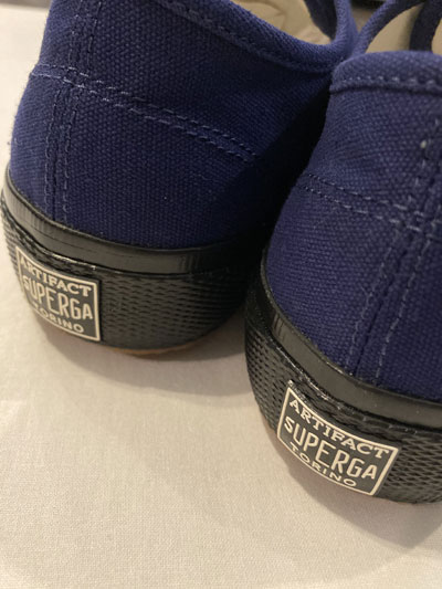 【新品未使用】SUPERGA ARTIFACT ネイビー 43（27.5センチ）