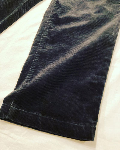 DELICIOUS CORDUROY SET UP デリシャツ サイズＬ DELICIOUS (デリシャス) DP5703 CORDUROY EASY PANTS / コーデュロイ