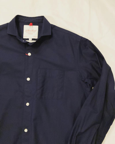 Le Sans Pareil (ル サンパレイユ) Oxford French Work Shirt / コットンオックスフォード フレンチワークシャツ