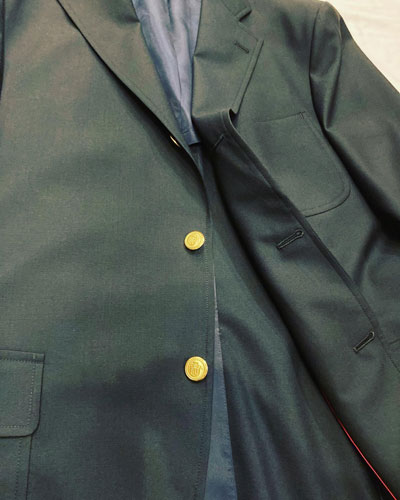J.PRESS (ジェイプレス) / PEPPIN MERINO TROPICAL 3B BLAZER ウールトロピカル 3ボタンシングル ブレザー