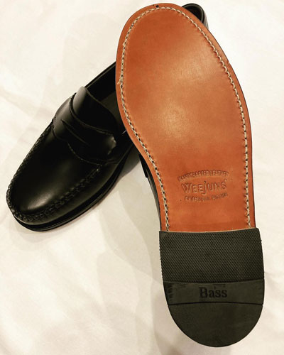 G.H.BASS Weejuns (ジーエイチバス ウィージャンズ) 11035H LOGAN PENNY LOAFER ペニーローファー　BLACK