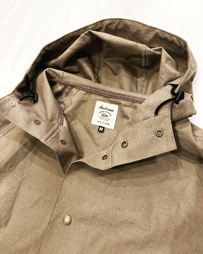 Jackman (ジャックマン) / JM8372 Back Nep Hoody Coat バックネップ