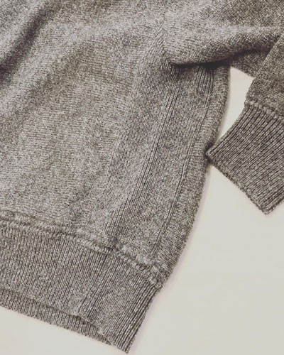 COOHEM ニットガウン COOHEM - KOHEN SHAGGY DOG KNIT PULLOVER / 24ORANGE / 英国