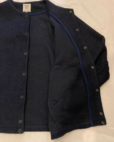 Jackman (ジャックマン) / JM8278 Wool Collarless Jacket