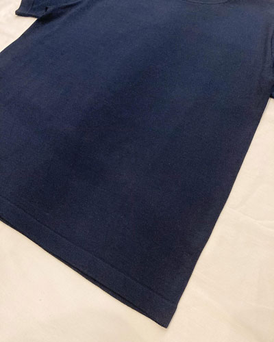 Yonetomi NEW BASIC (ヨネトミ/米冨繊維) SILK KNIT TEE