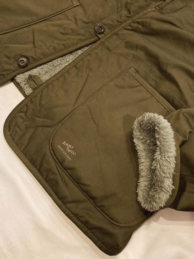 ARMY TWILL (アーミーツイル) BROKEN TWILL REVERSIBLE JACKET