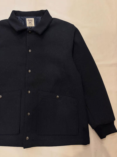 Jackman (ジャックマン) JM8590 Melton Award Jacket メルトン