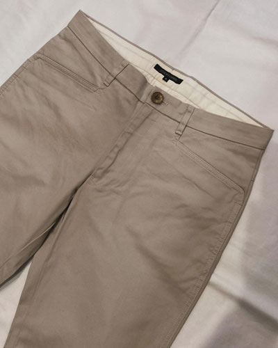 新品 STUDIO ORIBE L-POCKET パンツ ベージュ ５ L-POCKET PANTS｜STUDIO ORIBE（スタジオオリベ）