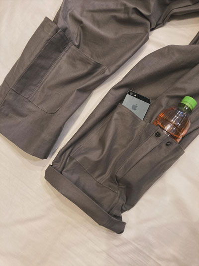 Jackman (ジャックマン) / JM4559 Back Nep 9pocket Pants バック