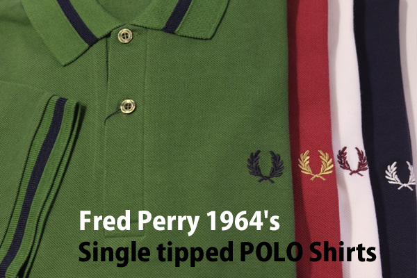 Fred Perry フレッドペリー M2 1964 Single Tipped Polo Shirts ポロシャツ
