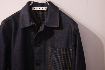 MARNI (マルニ) JUJUS01Q00 TCQ73　JEANS JACKET デニムジャケット 【ｄｉｆｆｅｒｅｎｔ通販】
