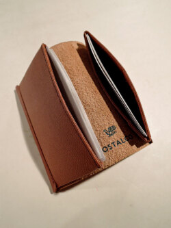 POSTALCO ポスタルコ 名刺入れ カード入れ POSTALCO (ポスタルコ) Card Holder 2ポケット 名刺入れ Brick red